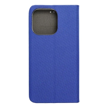 SENSITIVE Book Case für iPhone 16 Pro Blau mit Ständer