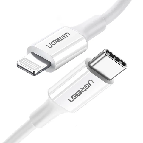 UGREEN Kabel MFi USB Typ C - Lightning 3A 1,5 m weiß (US171)
