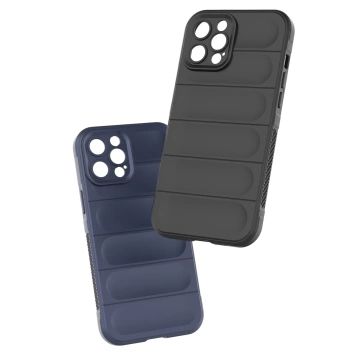 Magic Shield Case Hülle für iPhone 12 Pro Max flexible gepanzerte Hülle schwarz