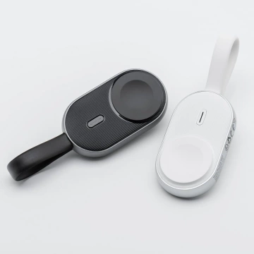 FORCELL F-ENERGY Mini Power Watch Powerbank 1A 2,5W 1200 mAh Schwarz