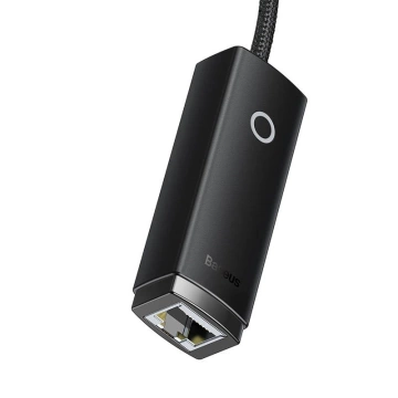 USB-auf-RJ45-Netzwerkadapter der Baseus Lite-Serie, 100 Mbit/s (schwarz)