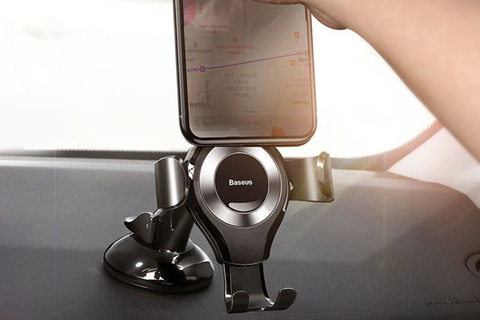 Baseus Gravity Autohalter für das Osculum Type Black Cockpit