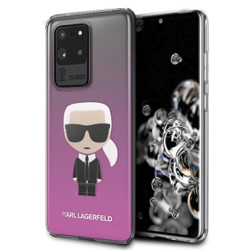 Etui Karl Lagerfeld KLHCS69TRDFKPI do Samsung Galaxy S20 Ultra G988 Karl Ikonik