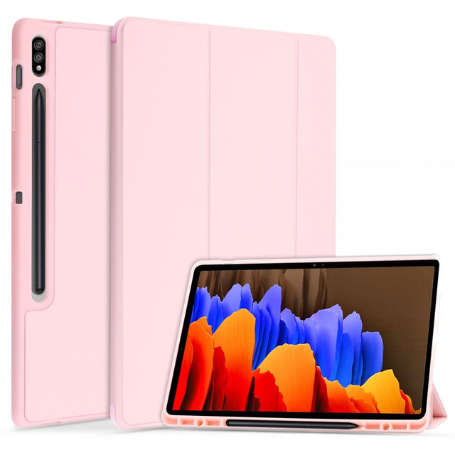 Etui SmartCase Pen do Samsung Galaxy Tab S7 FE 5G 12.4 T730/ T736B Pink