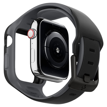 Spigen Liquid Air "Pro" Schutzhülle für Apple Watch 4 / 5 / 6 / 7 / SE (40 / 41 mm) Schwarz