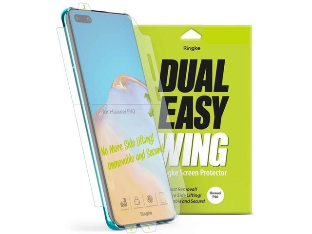 2x Folia hydrożelowa Ringke Dual easy film do Huawei P40