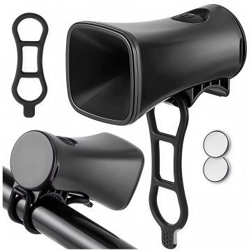 Kleine Klingel für Elektrofahrräder, schwarz