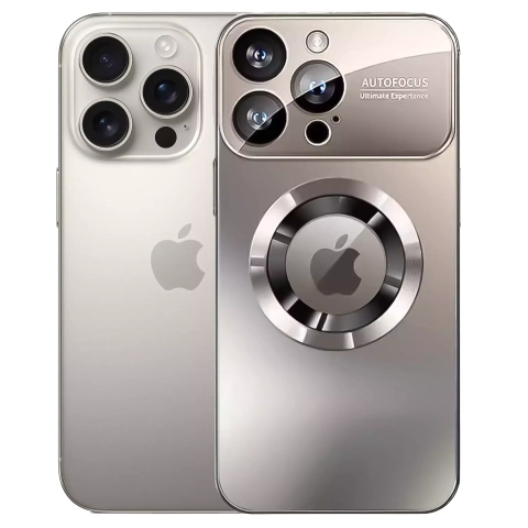 Etui do Apple iPhone 16 Pro obudowa Alogy MagSafe LuxeShield™ Case z ochroną obiektywów do MagSafe Titanium