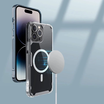 Nillkin Nature Pro Panzerhülle mit MagSafe für iPhone 15 Pro Max – Weiß