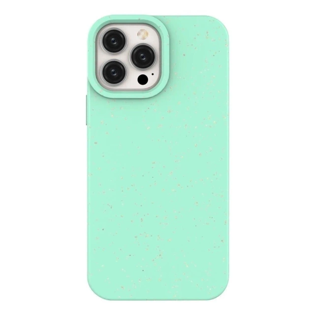 Etui Eco Case do iPhone 14 Plus Miętowozielone Degradowalne Silikonowe Pokrowiec
