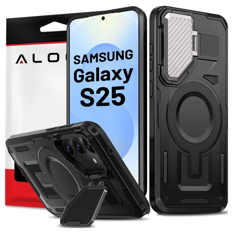 Hülle für Apple iPhone 16 Pro Max Alogy Anti-Shock Hybrid Case für MagSafe Transparent