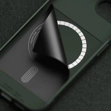Etui Ringke Onyx Magnetic MagSafe für iPhone 16e Dunkelgrün