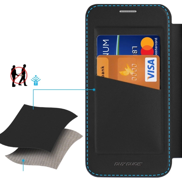 Etui Ochronne do Samsung Galaxy S25 Edge Dux Ducis Skin X Pro MagSafe Black