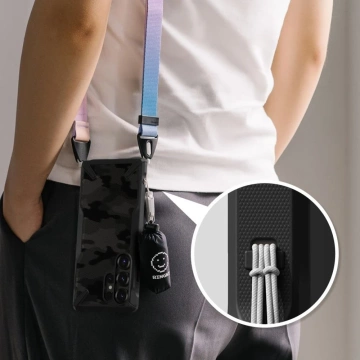 Etui für Samsung Galaxy S25 Ultra Ringke Fusion X Camo Schwarz