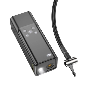 HOCO Tragbarer kabelloser Luftkompressor/Luftkompressor 5000mAh ZP7 Schwarz