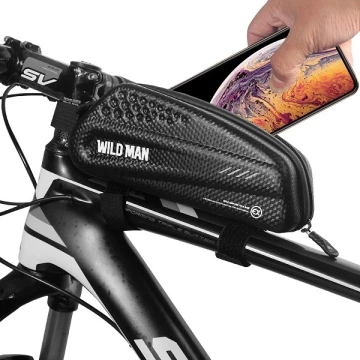 WILDMAN EX Fahrrad Rahmenkoffer/Gepäckträger Fahrradhalter schwarz/schwarz