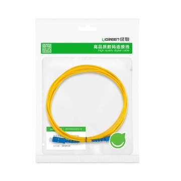 Singlemode UGREEN SC-SC Patchkabel LWL 3 m Netzwerk gelb (70664 NW131)
