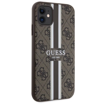Etui Guess GUHMN61P4RPSW für iPhone 11 / Xr Hardcase 4G bedruckte Streifen MagSafe