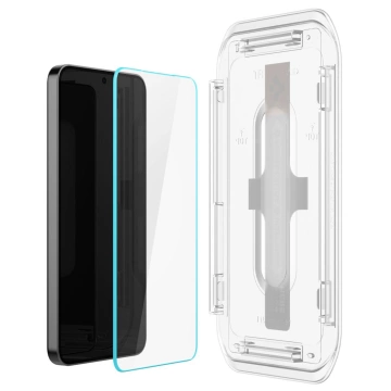 Spigen Glas.tR Panzerglas „EZ Fit“ 2er-Pack für Samsung Galaxy S24 Klar