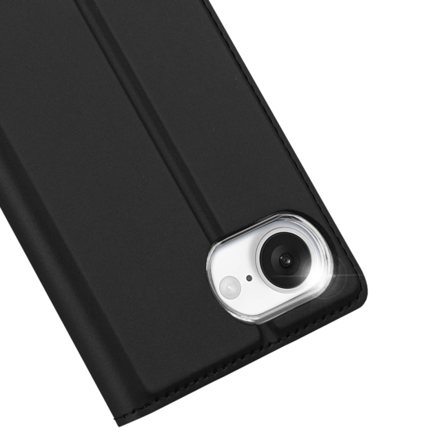 Etui do Apple iPhone 16e / SE 4 2025 obudowa ochronna Dux Ducis z klapką Skin Pro Czarna