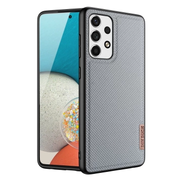 Dux Ducis Fino Etuihülle aus Nylonmaterial für Samsung Galaxy A73 blau