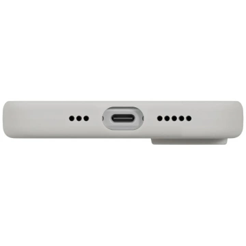 Etui Ochronne do iPhone 17 UNIQ Lino Magclick Light Grey
