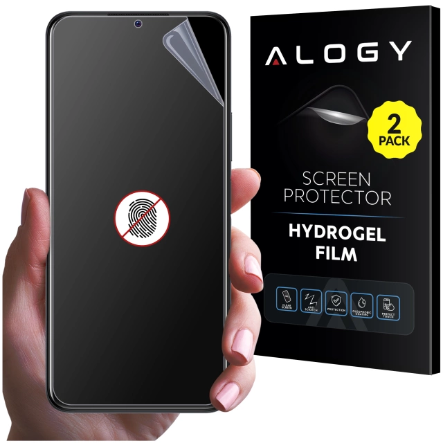 2x Folia "MATOWA" do Huawei P30 Lite Hydrożelowa Alogy HydroSkin Matte Pro™ na ekran do etui "BEZ ODCISKU PALCÓW"