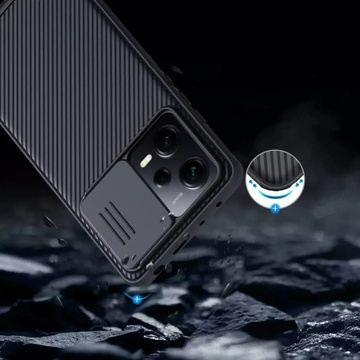 Nillkin Camshield Pro für Xiaomi Redmi Note 12 Pro / Poco X5 Pro 5G Schwarz