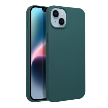 Schutzhülle MATT Case für iPhone 15 Plus, dunkelgrün