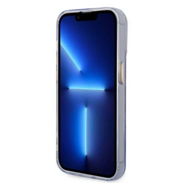 Etui Guess GUHMP14XHTCMU iPhone 14 Pro Max 6,7" lila/lila Hartschalenetui Gold Outline Translucent MagSafe