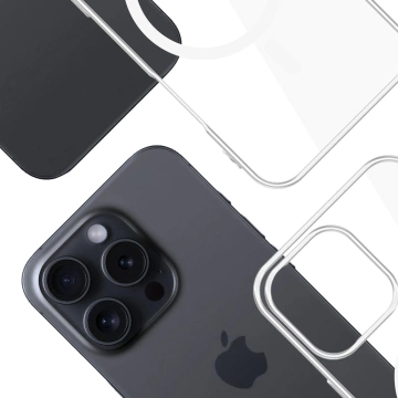 Etui 3mk Clear MagCase für Apple iPhone 16 Pro Max