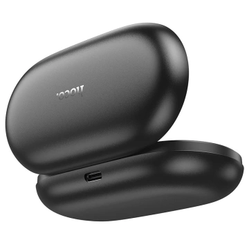 Hoco EA4 TWS Schwarze Bluetooth 5.3-Ohrhörer mit Etui 500 mAh