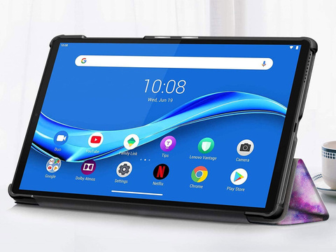 Etui Alogy Book Cover für Lenovo M10 Gen 2 TB-X306 Galaxy