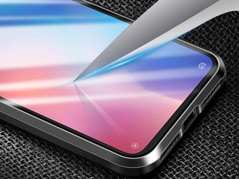 Handyhülle Dr.Fit für Xiaomi Mi 9 Zweiseitige Magnethülle Schutzhülle Blau