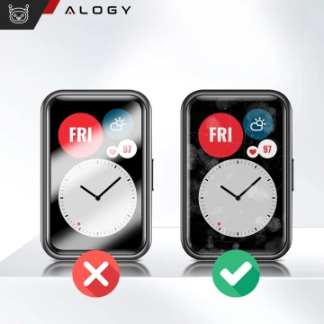 Hydrogel Alogy Hydrogel-Schutzfolie für Huawei Watch Fit Smartwatch