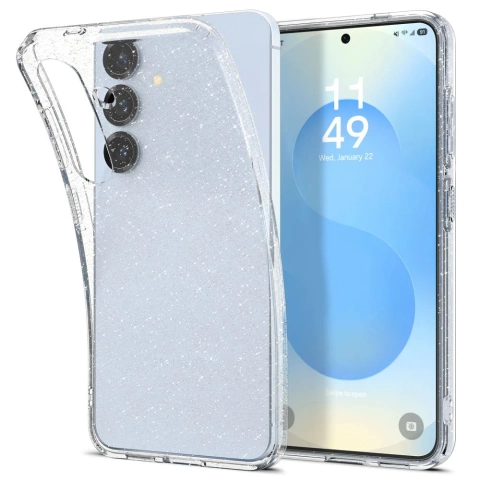 Etui für Samsung Galaxy S25 Glitter Crystal Spigen Liquid Crystal