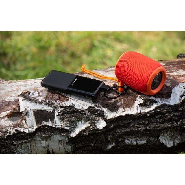 Powerbank Forcell P10k1 10000mAh PD QC 3xUSB LED Slim Czarny