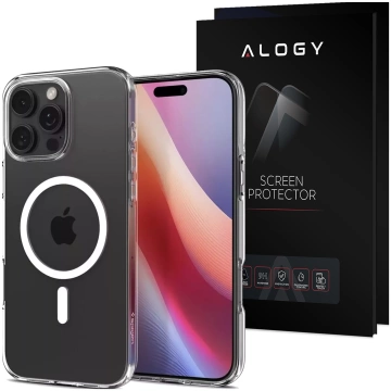 Glashülle für iPhone 16 Pro Spigen Liquid Crystal Mag Magsafe Schutzhülle für Clear Phone