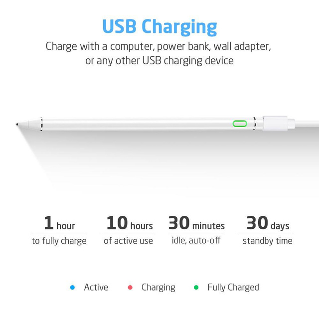 Rysik długopis ESR Stylus Pen do telefonu/ tabletu White