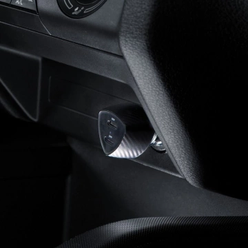 Ładowarka samochodowa FORCELL F-ENERGY Carbon CC50-2C 2 x Typ C PD 3A 40W