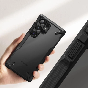 Etui do Samsung Galaxy S25 Ultra Ringke Fusion X Black