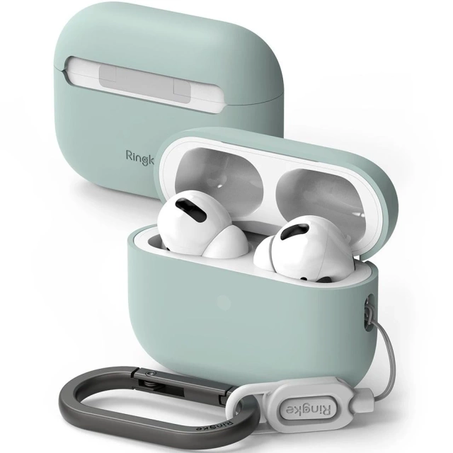 RINGKE SILIKON APPLE AIRPODS PRO 1/2 SEAFOAM