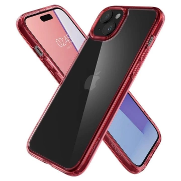 Spigen Ultra Hybrid-Hülle für Apple iPhone 15 – rot