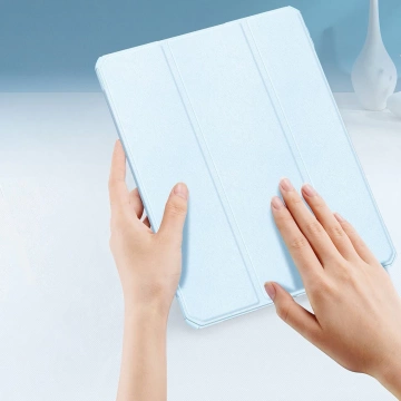 Dux Ducis Copa Hülle für iPad 10.2 '' 2021/2020/2019 Smart Cover mit Ständer blau