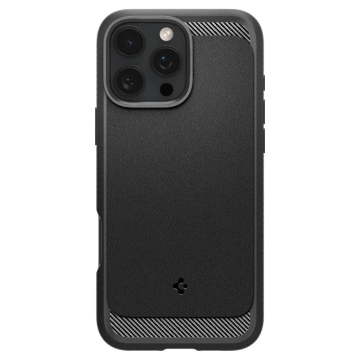 Spigen Rugged Armor Mag Magsafe Schutzhülle für iPhone 16 Pro Schwarz