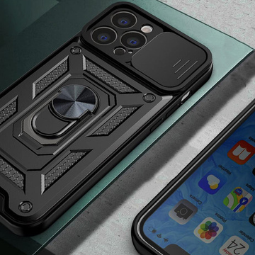 Handyhülle Alogy Camshield Stand Ring Case für Apple iPhone 13 Pro