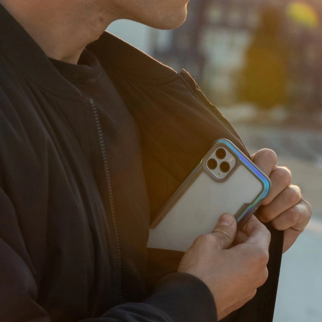 Raptic Shield Case etui iPhone 14 Pro pancerny pokrowiec niebieski