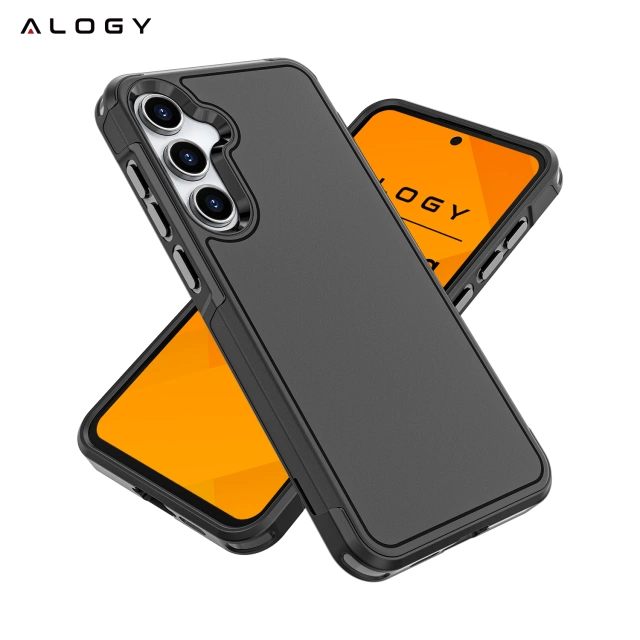 Etui do Samsung Galaxy A56 / A36 5G 2025 Pancerna Obudowa Ochronna na Telefon Wzmocniona Alogy HeavyDuty™️ Case Czarne