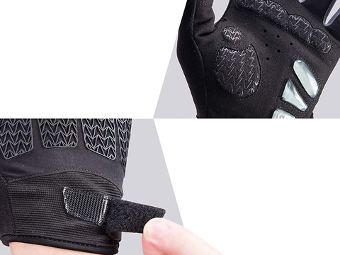 Fahrradhandschuhe L RockBros Fahrradhandschuhe S169-1-L Schwarz