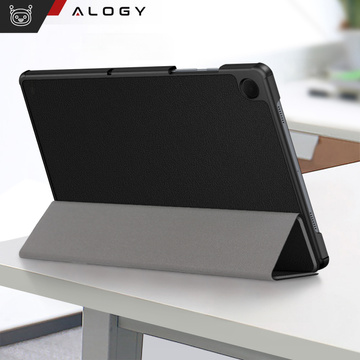 Hülle für Samsung Galaxy Tab A9 2023 11" (X210/X215/X216) Alogy Book Cover Case Schutzhülle Schwarz